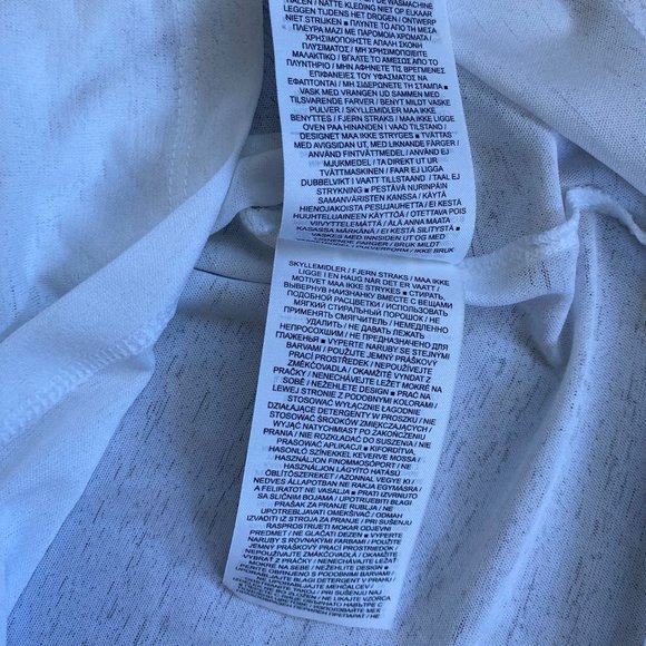 NWT Nike Dri-FIT Miler Men's Running T-Shirt White Size S, M - Picture 5 of 5